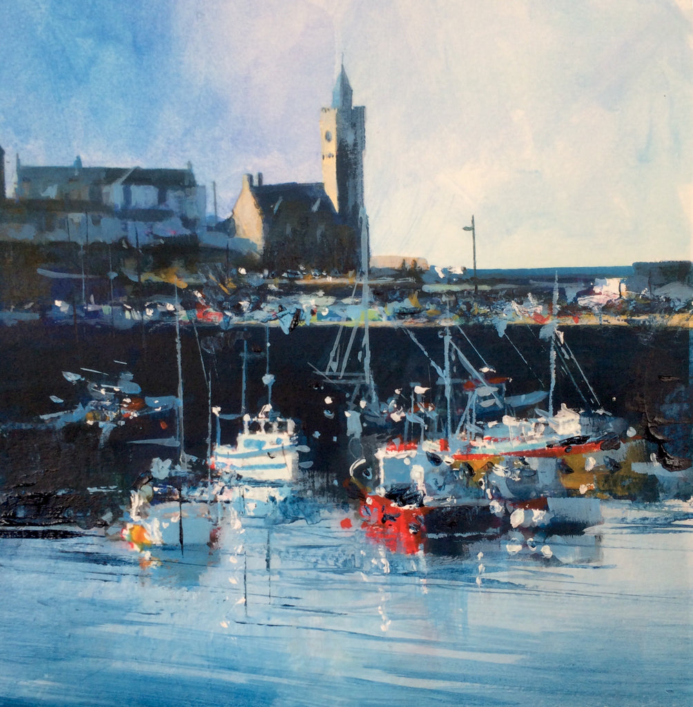 Busy Quay - Porthleven