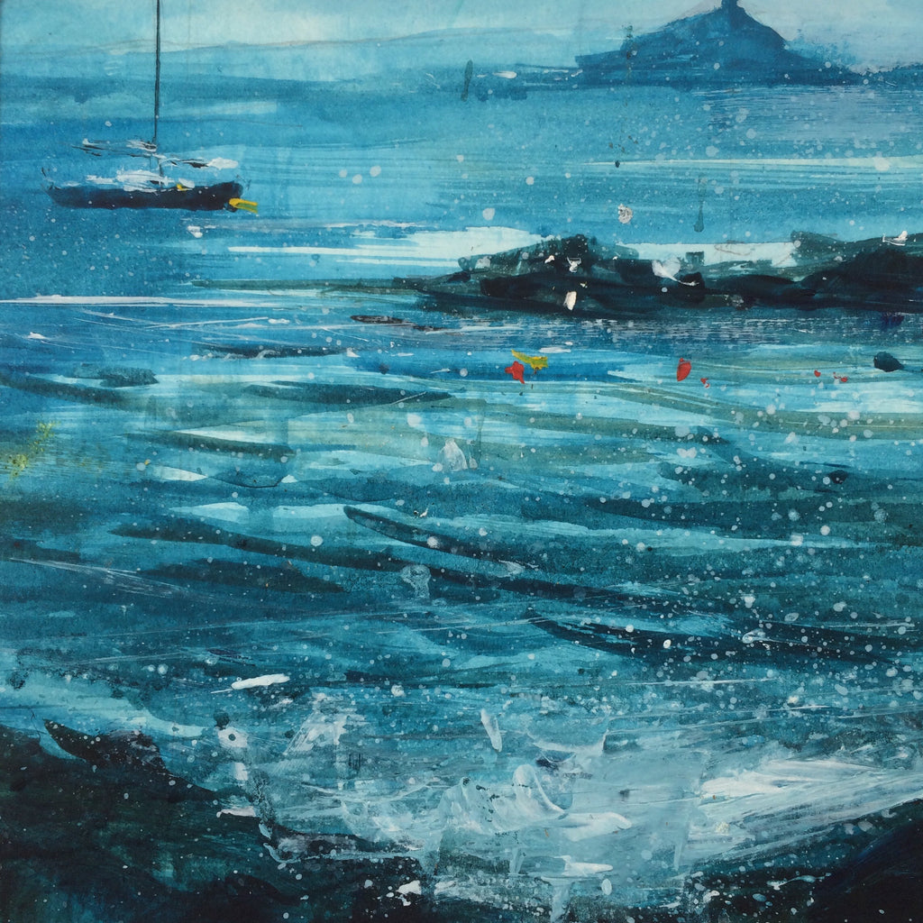 Across the bay