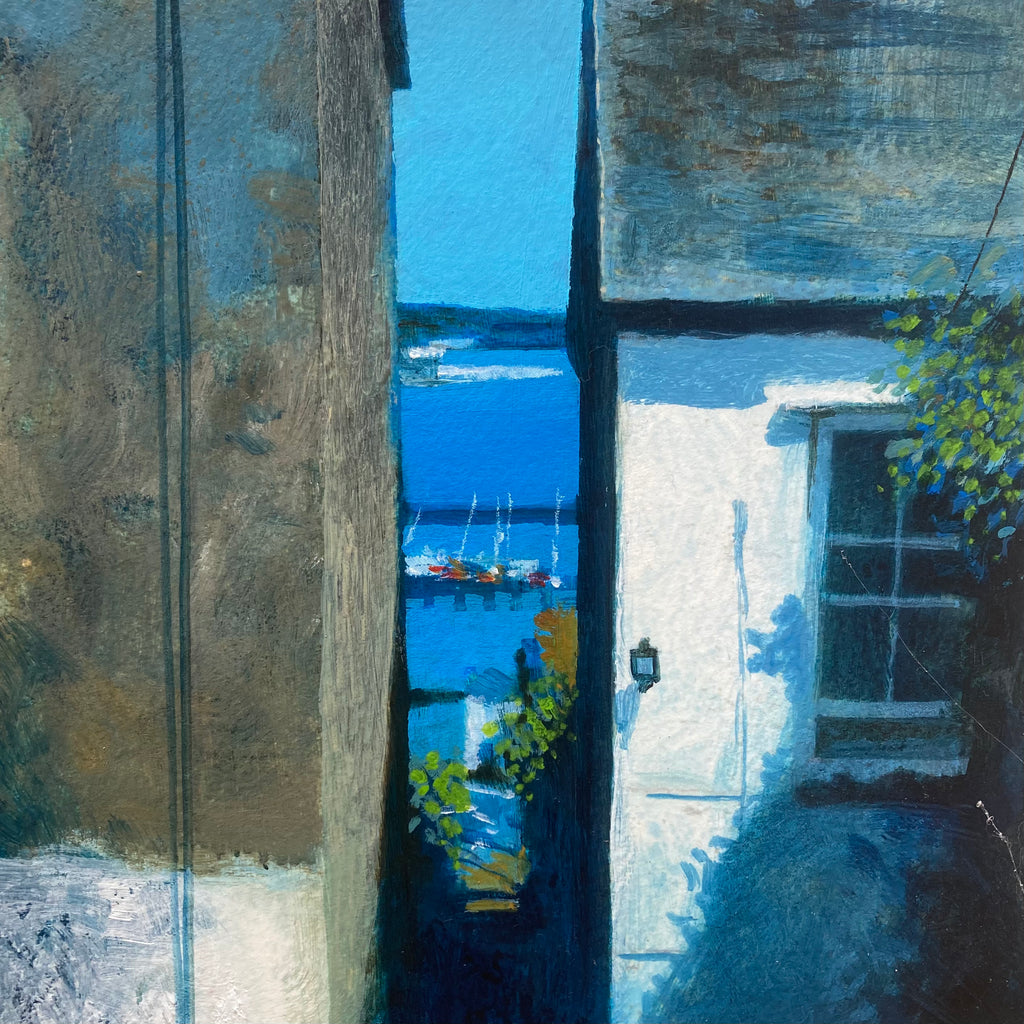 A Glimpse of the Harbour - Newlyn