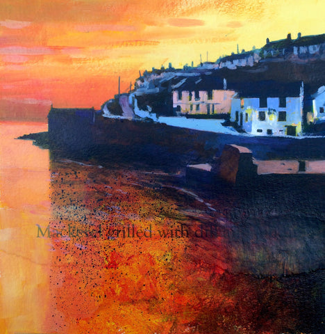 Tangerine Sunset - Porthleven